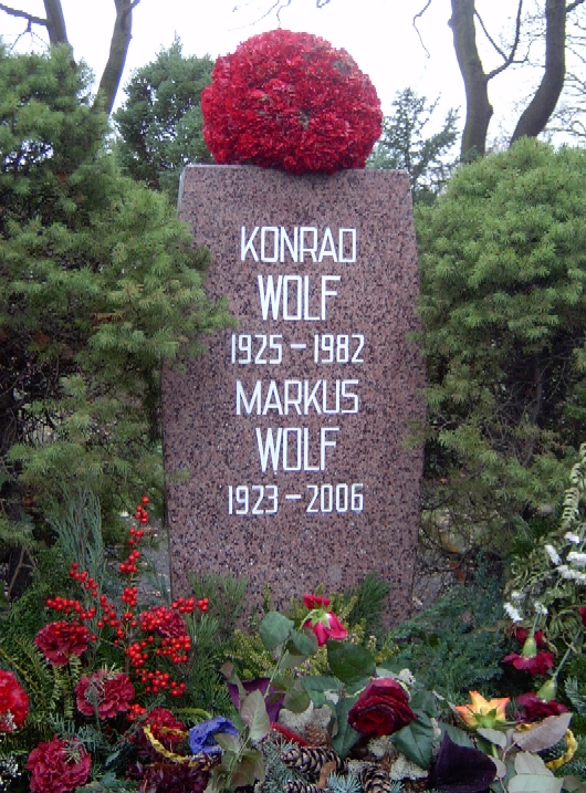 Grab von Konrad und Markus Wolf